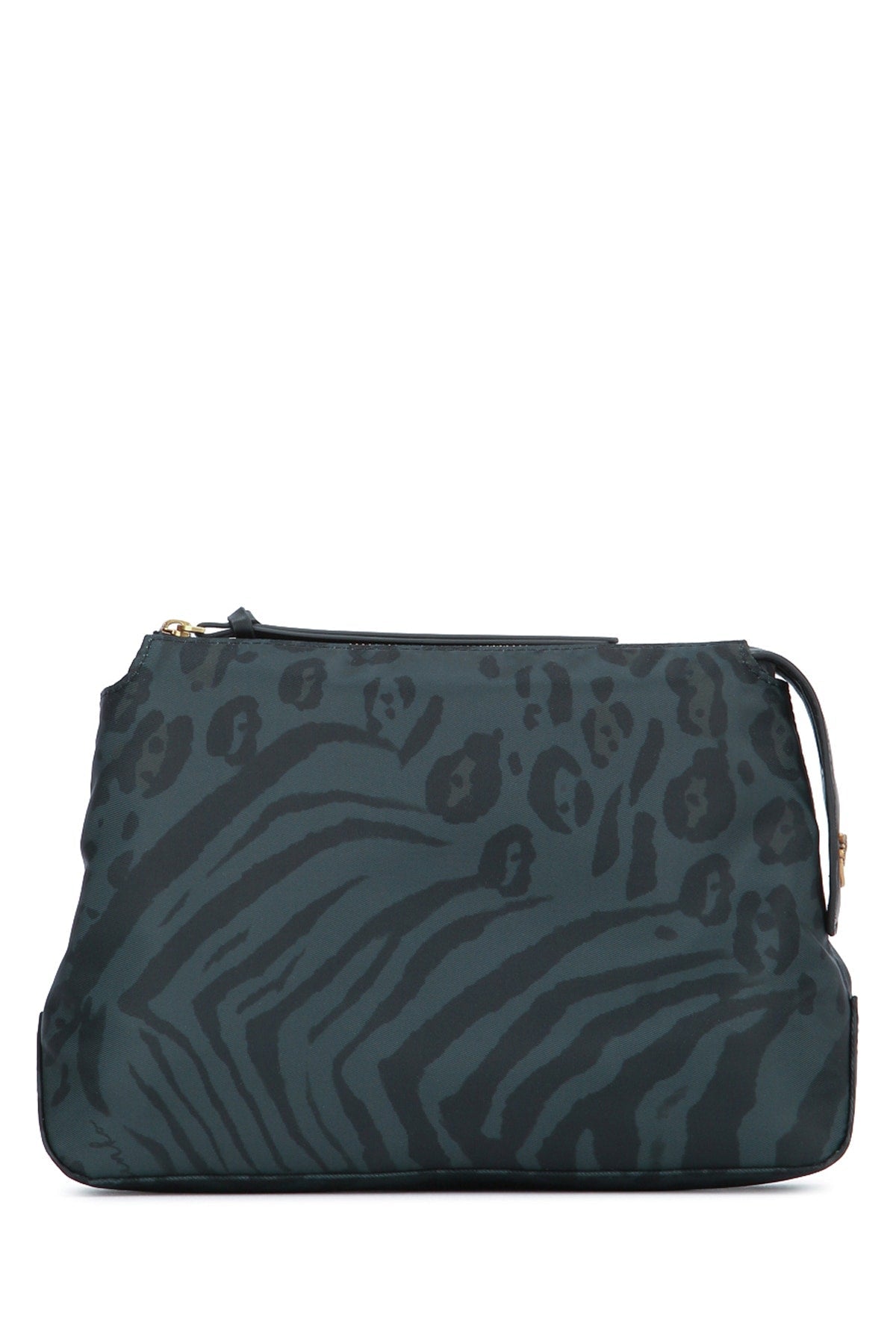 Pinko Case Clutch — Teal Nylon