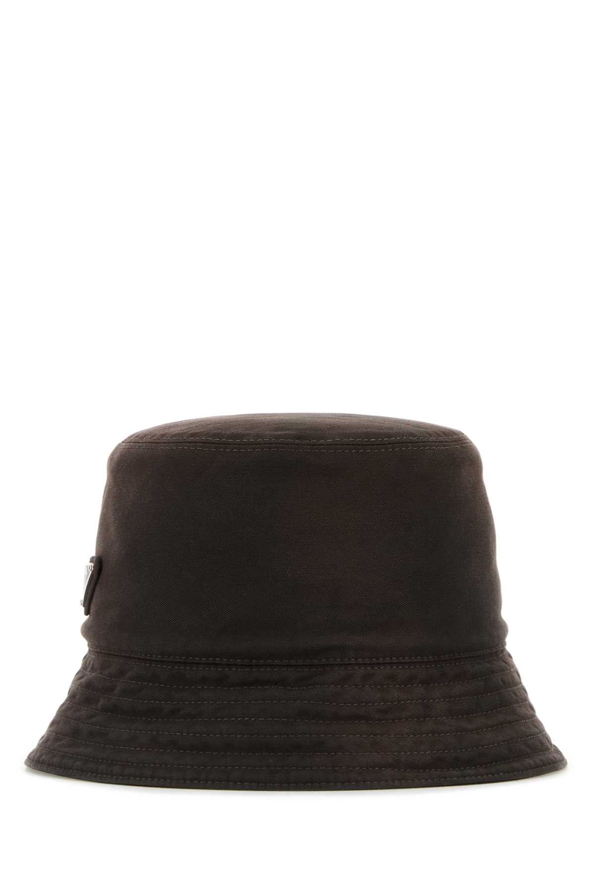 Prada Bucket Hat — Brown