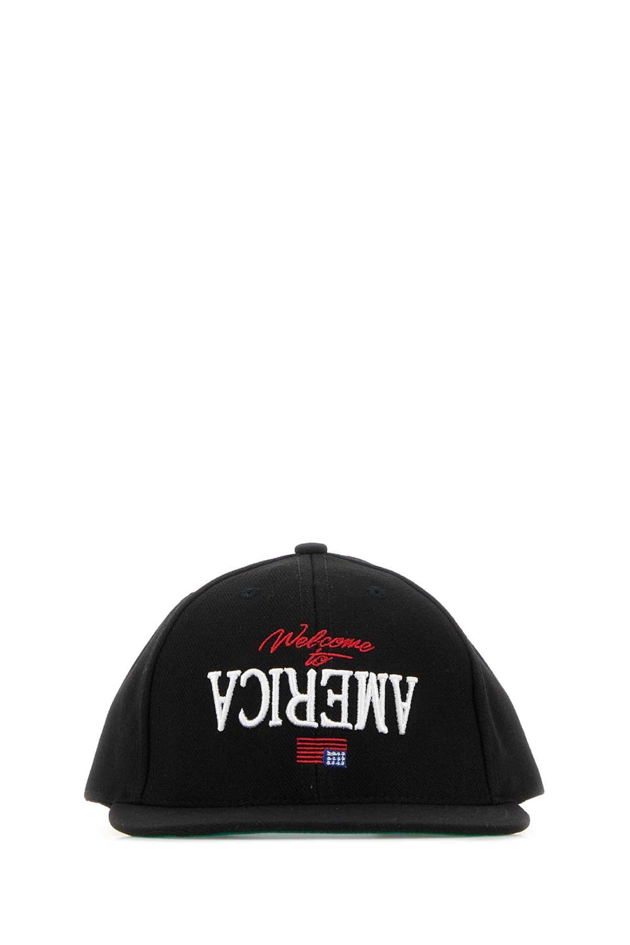 Willy Chavarria Welcome Baseball Cap — Black Exterior: Polyester Caps