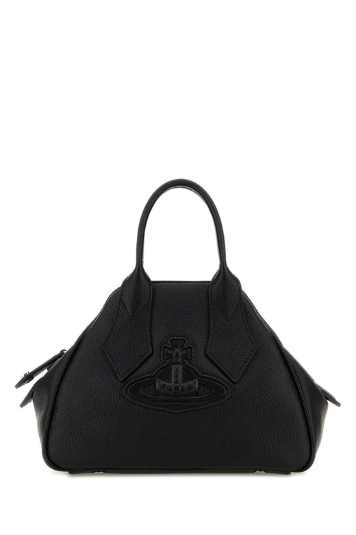 Vivienne Westwood Yasmine Small Top Handle Bag — Black