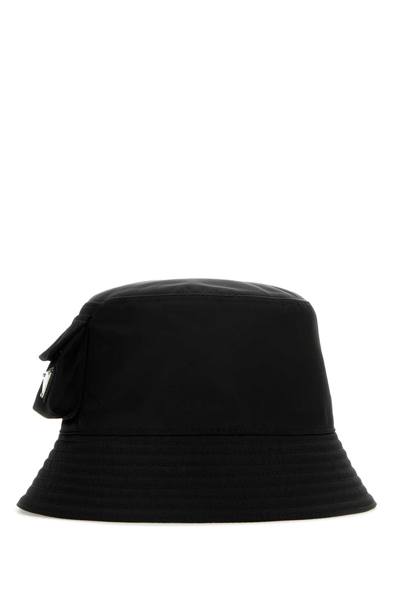 Prada Re-Nylon Bucket Hat — Black