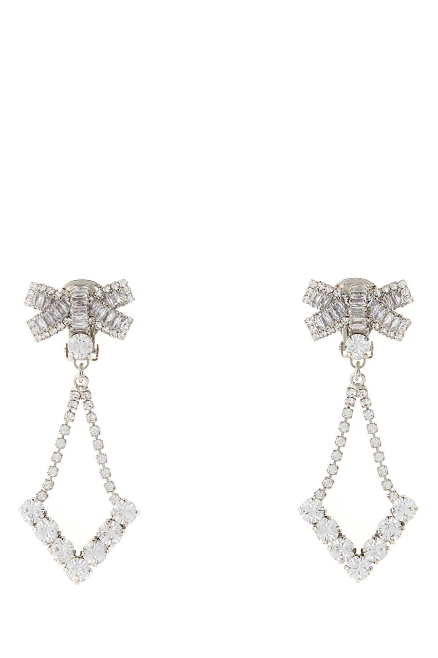 Alessandra Rich Earrings — Silver