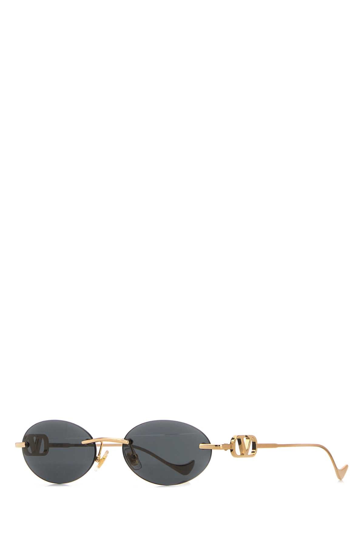 Valentino Garavani Sunglass Gold Metal Sunglasses —
