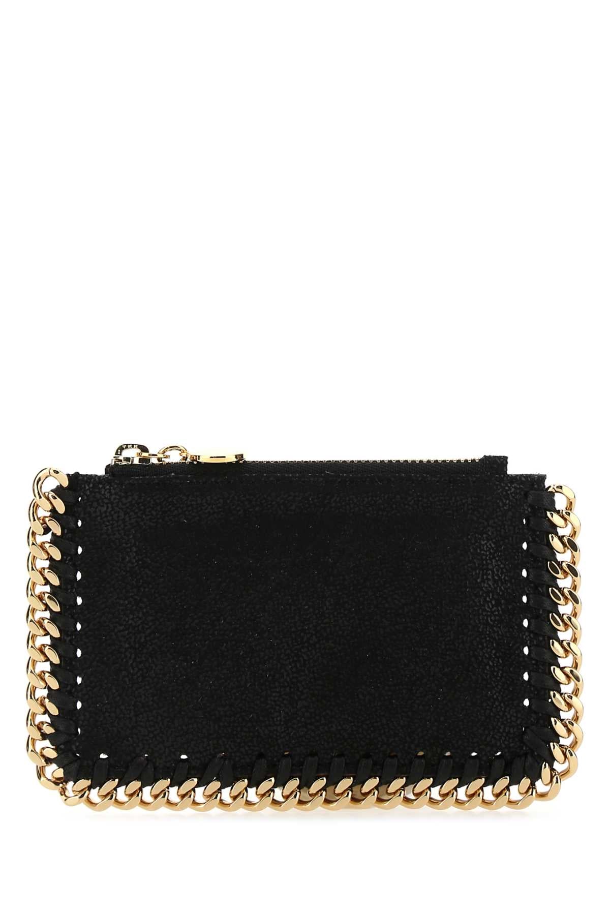 Stella Mccartney Card Case — Black F: Polyester Wallet