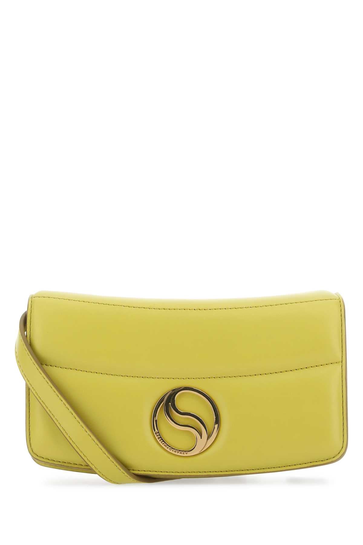 Stella Mccartney Mini Crossbody Wallet — Yellow