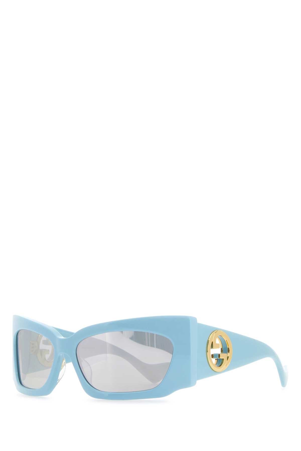 Gucci Acetate Sunglasses — Blue