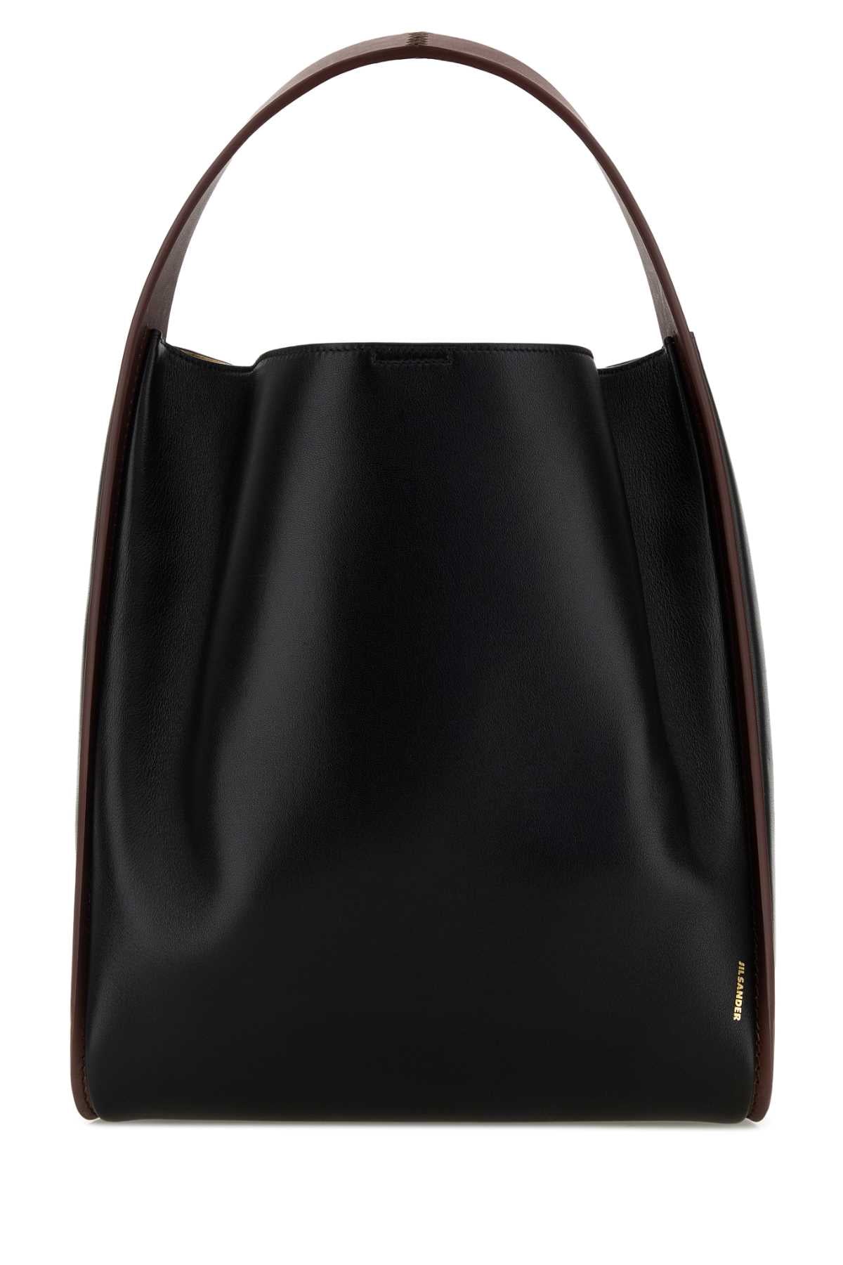 Jil Sander Pivot Bucket Bag — Black