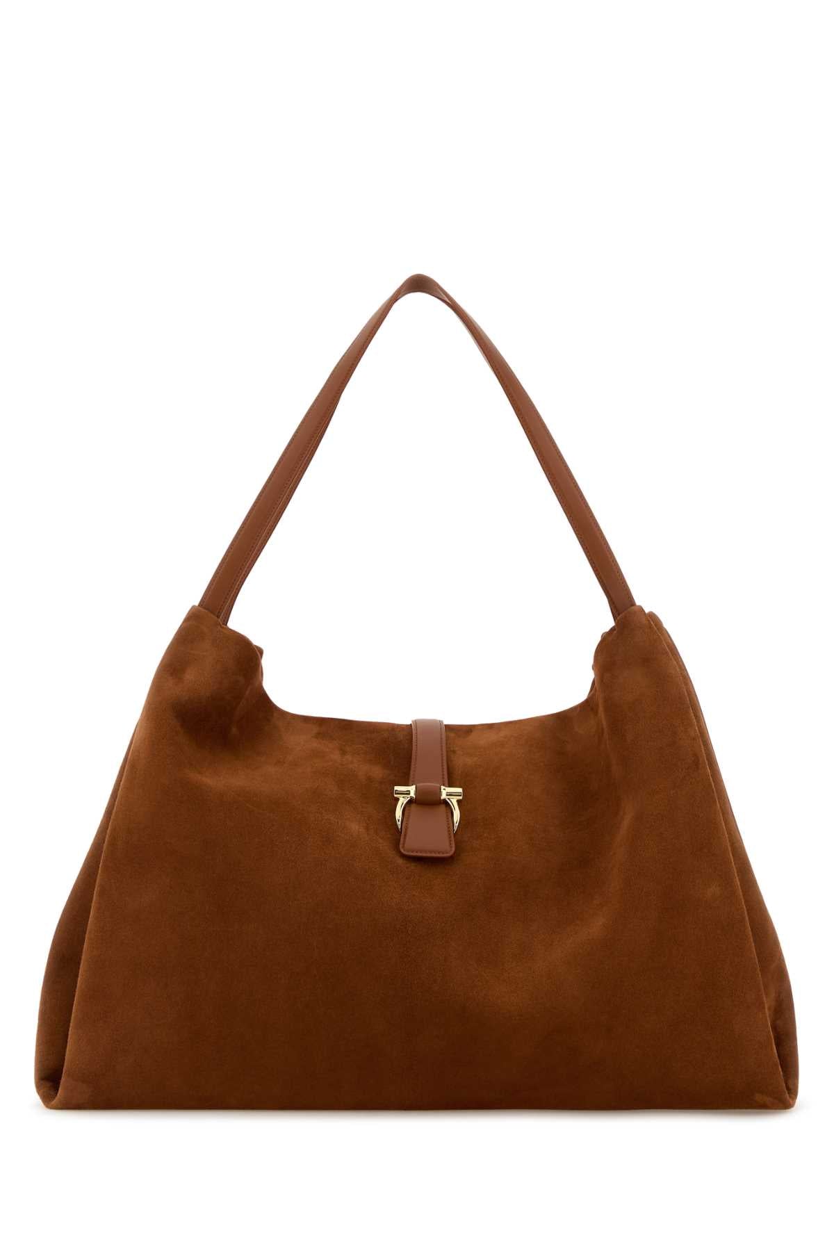 Ferragamo Shoulder Bag — Brown