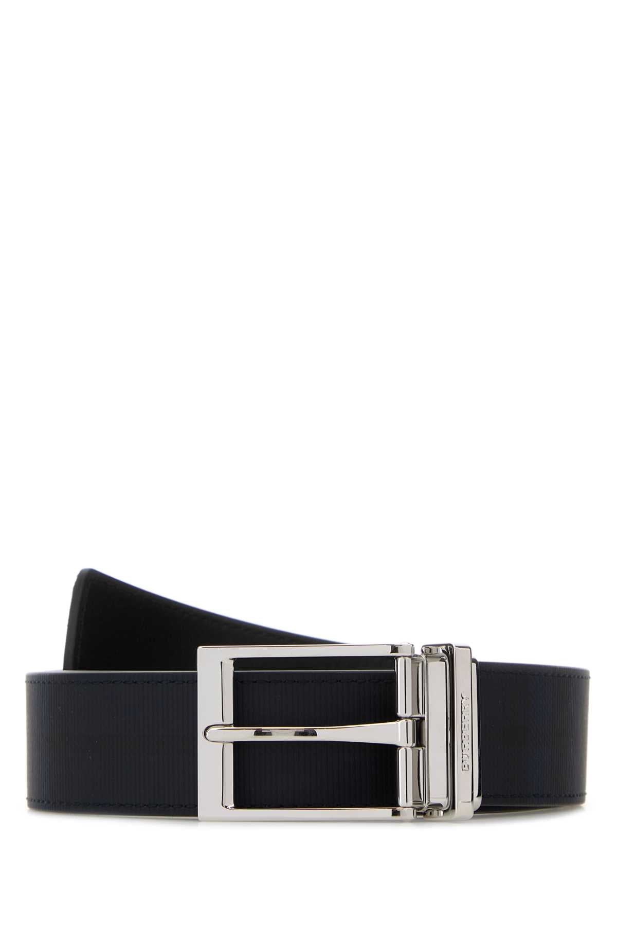 Burberry Louis Belt — Navy