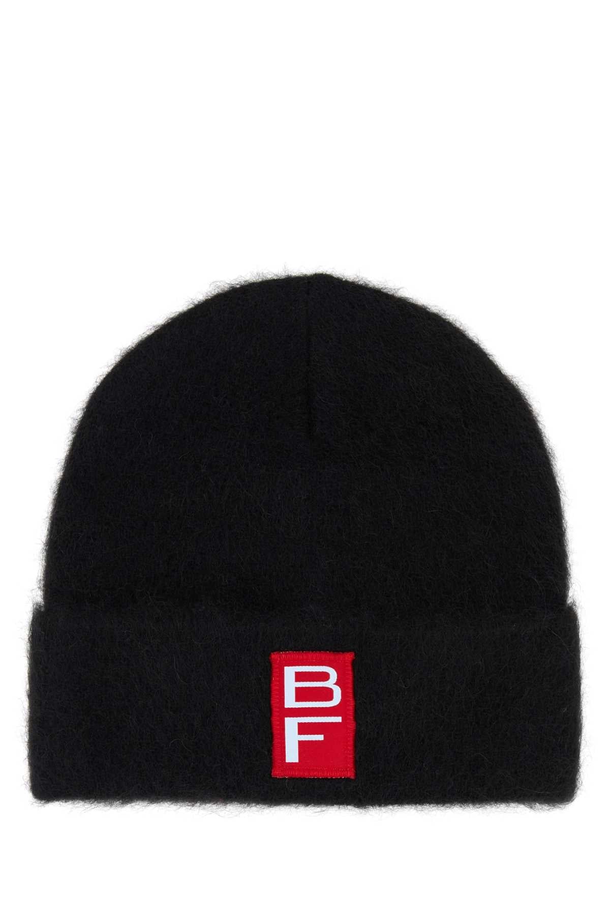 By Far Hat Alpaca Blend Beanie — Black Beanies