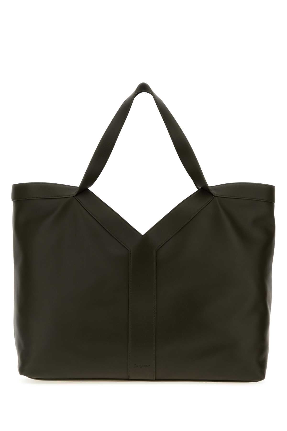 Saint Laurent Bv Shoulder Bag — Brown Exterior: Calf Lining: Suede