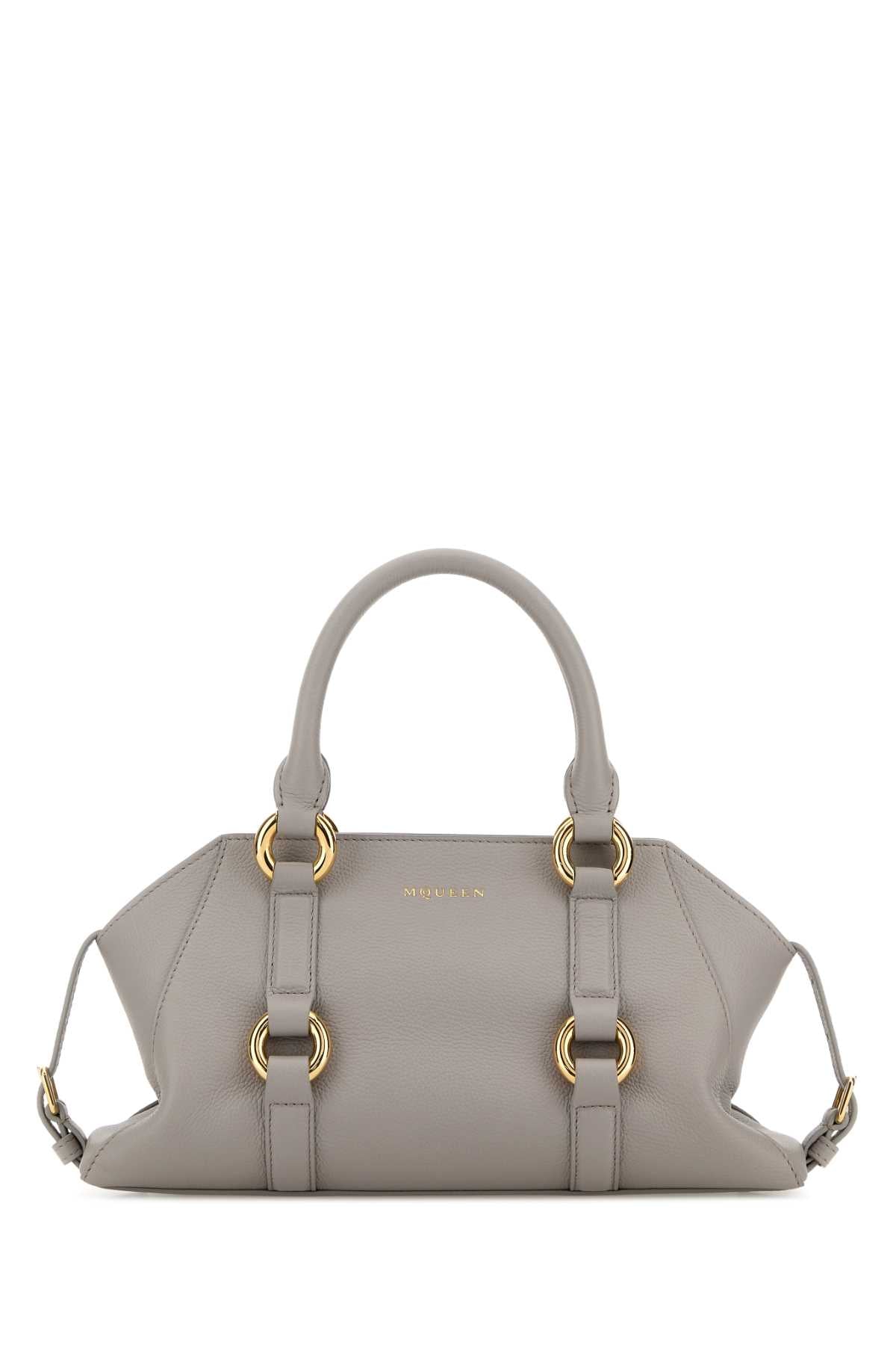 Alexander Mcqueen Farringdon Shoulder Bag — Gray