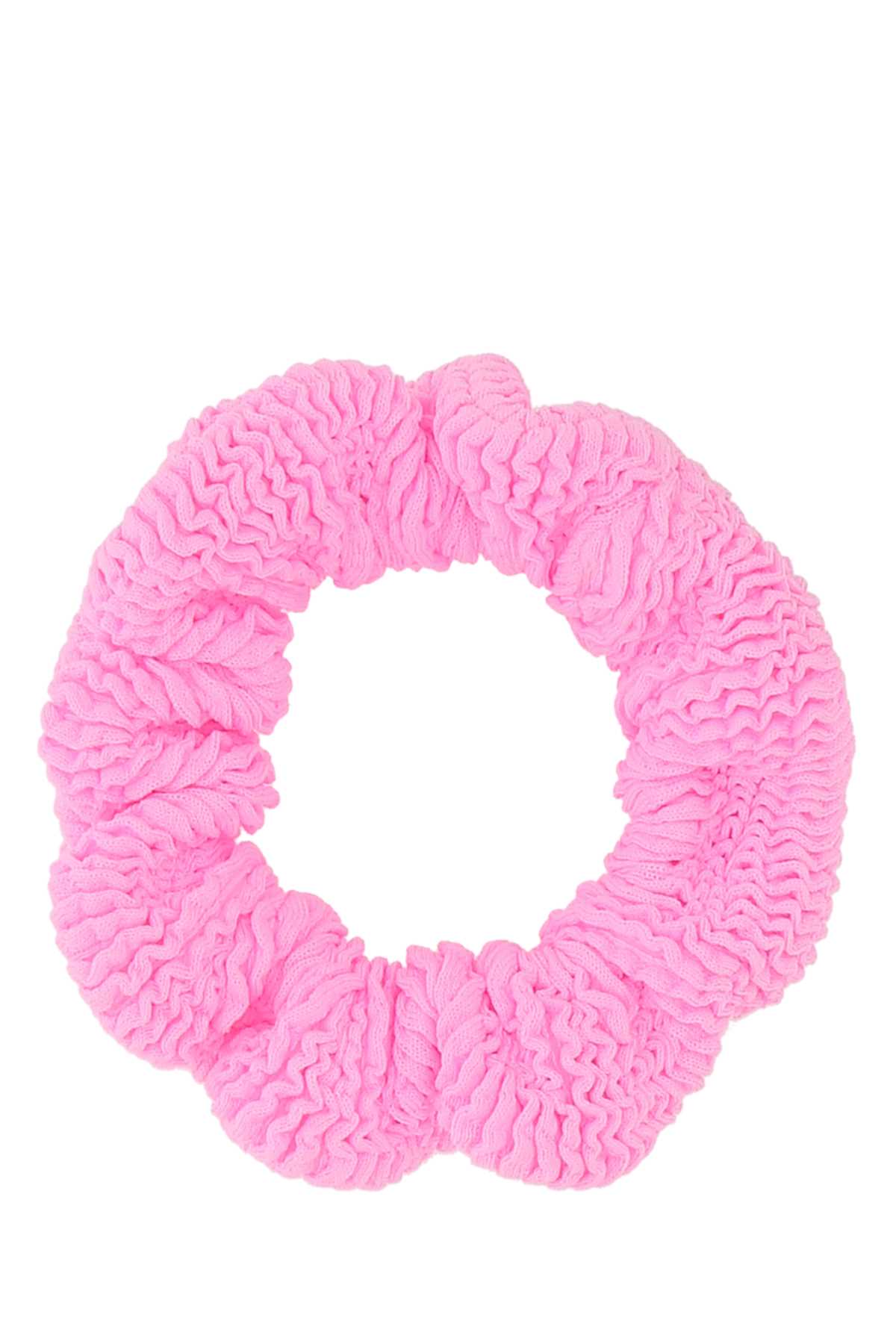 Hunza G Hair Band — Pink Exterior: Fabric Bands