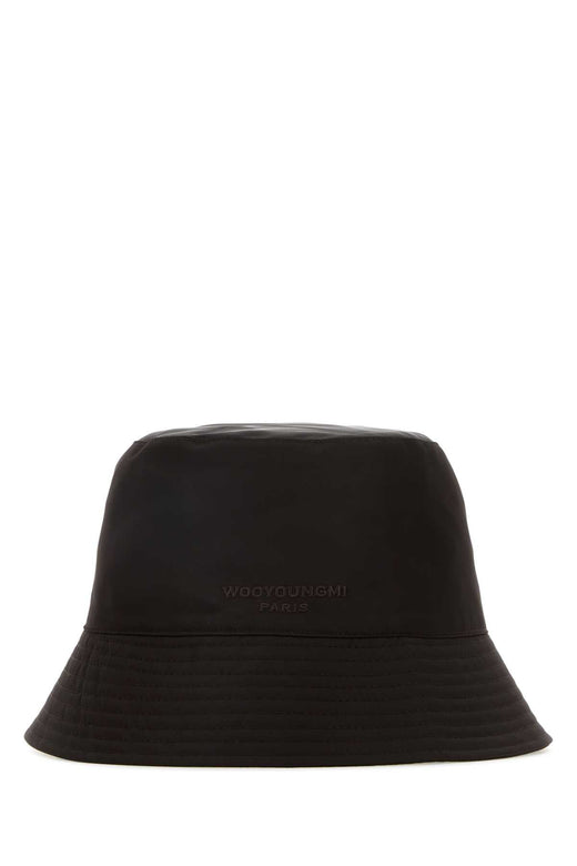 Wooyoungmi Bucket Hat — Black Exterior: Nylon Lining