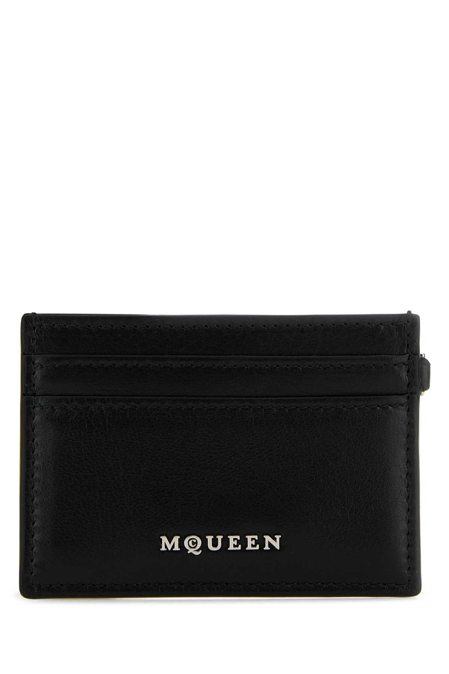 Alexander Mcqueen Card Case — Black Wallet