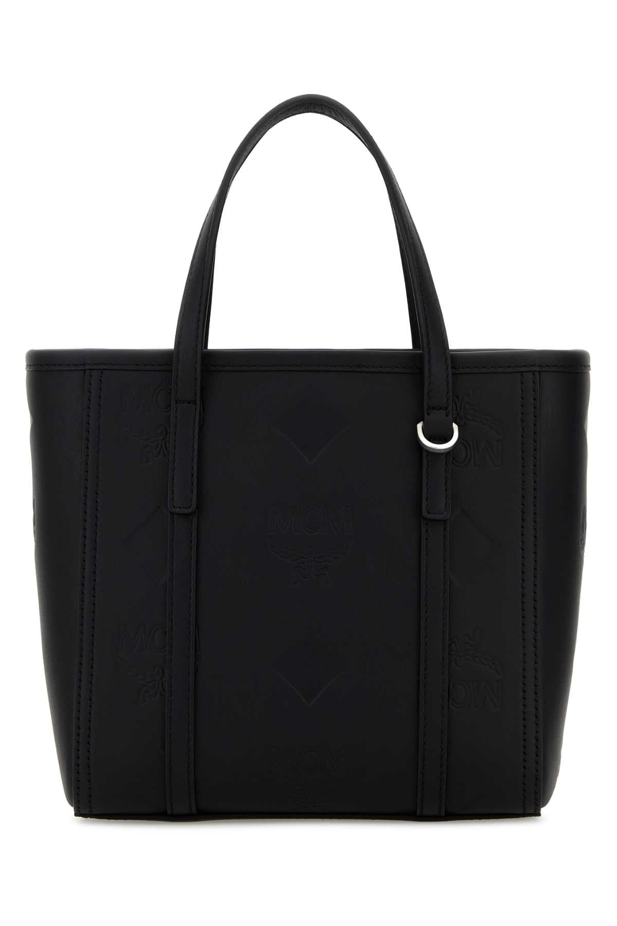 Mcm Toni Top Handle Bag — Black