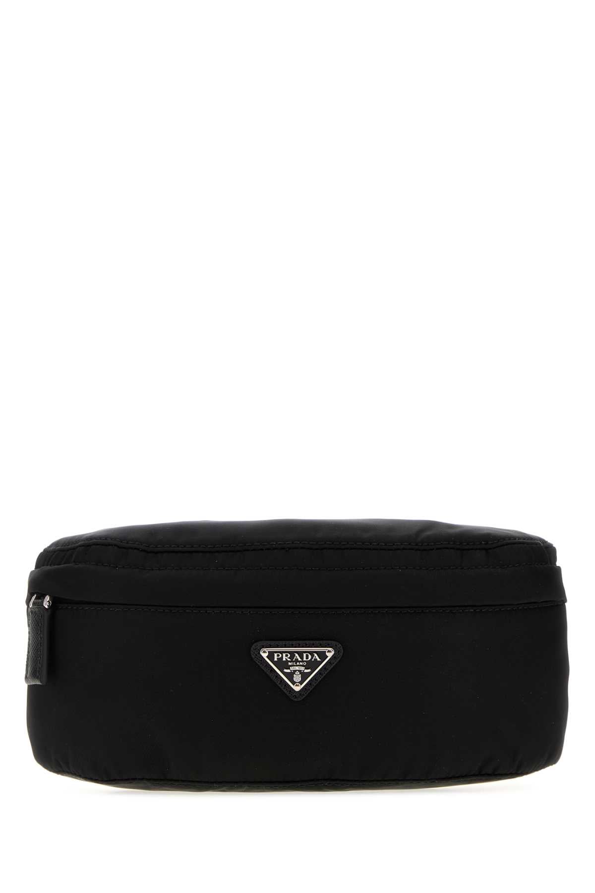 Prada Quilted Re-Nylon Belt Bag — Black