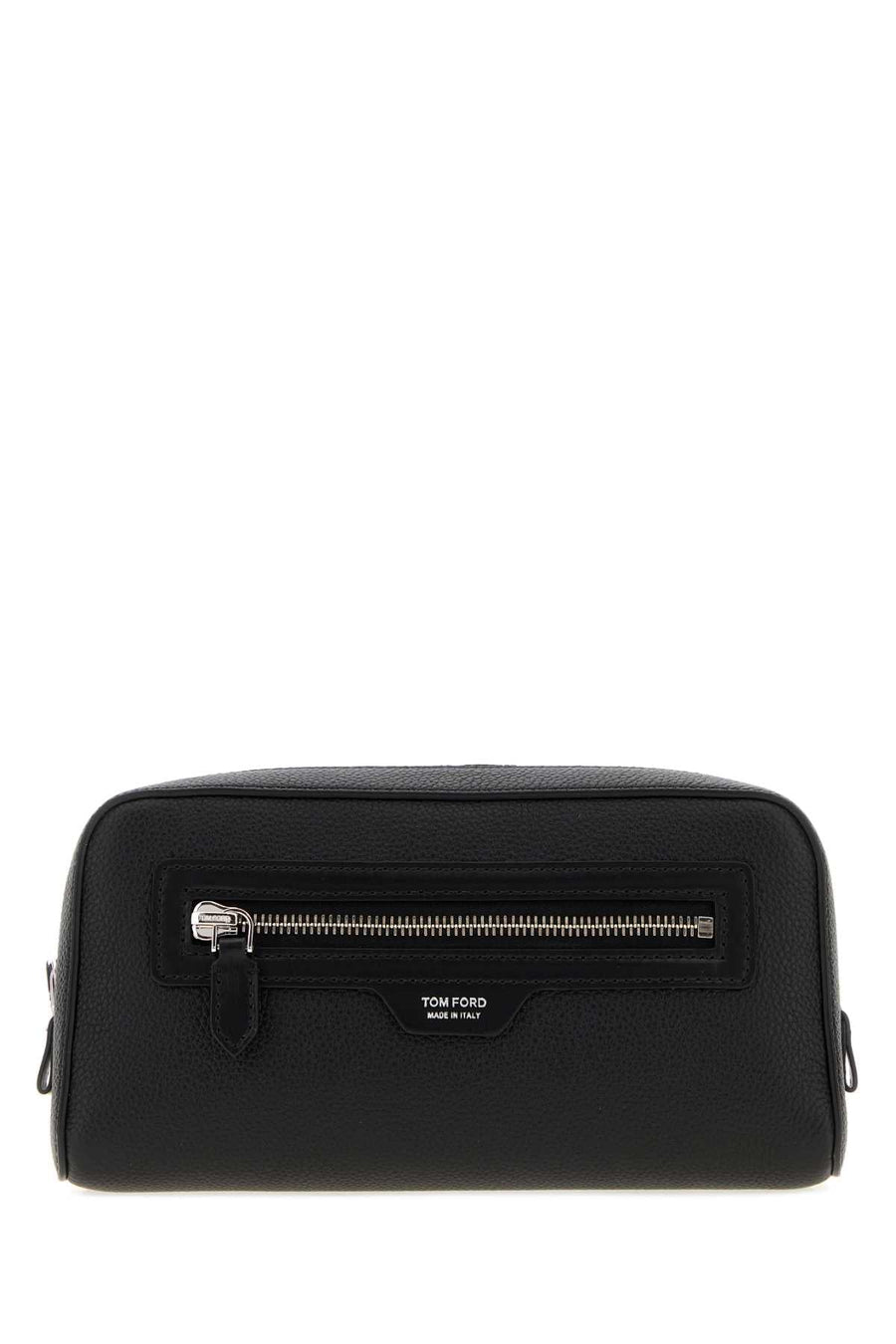 Tom Ford Grain Travel Wallet — Black