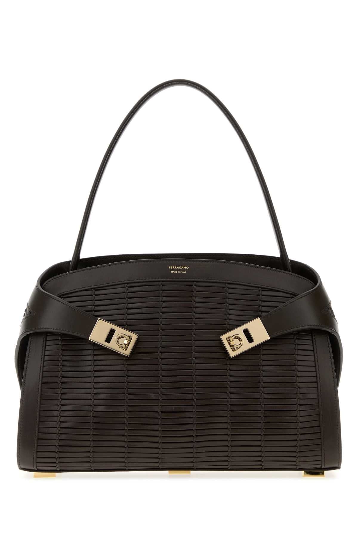 Ferragamo Shoulder Bag — Black