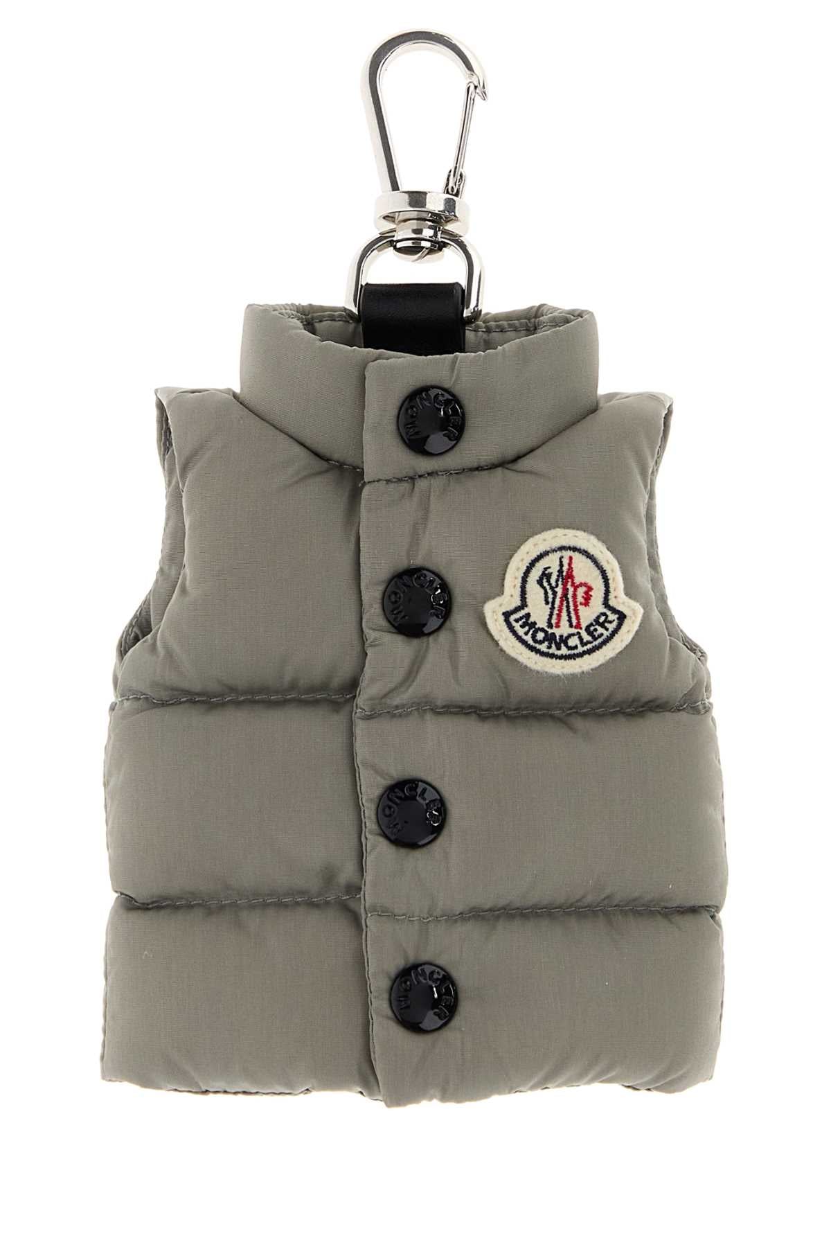 Moncler Ring Key Case — Gray Keychains