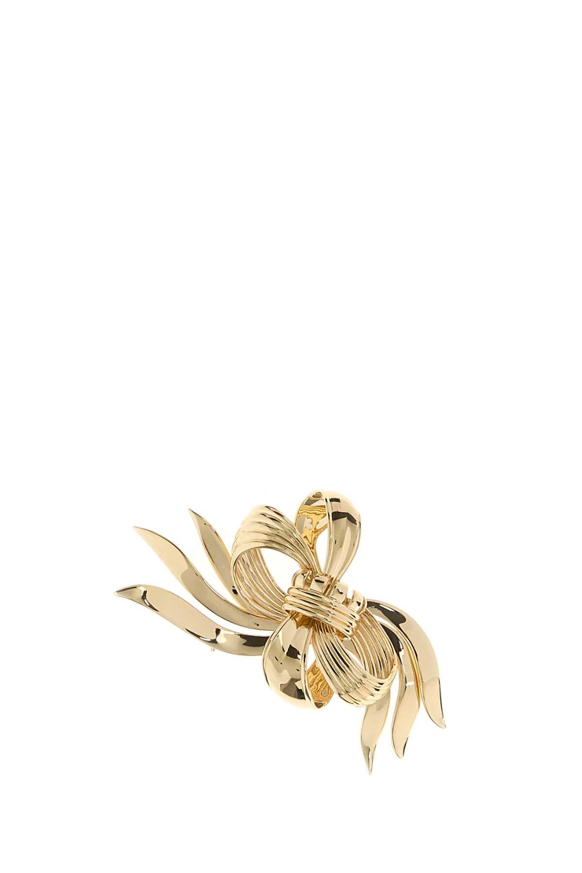Miu Miu Jewelry Hair Clip — Gold Ottone Pins Claws & Clips