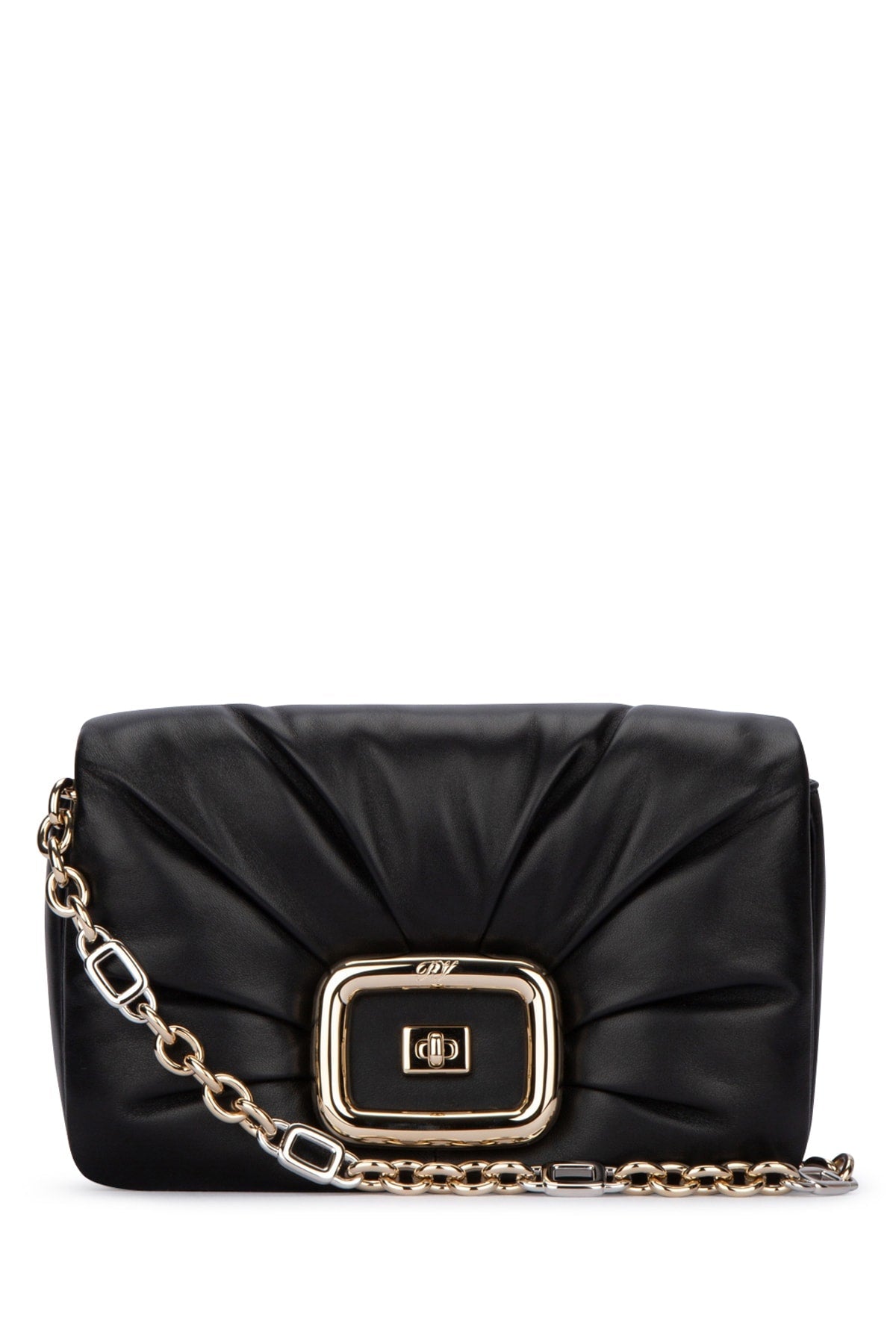 Roger Vivier Shoulder Bag — Black Nappa Dream Heavy Sp. 0.8/1.0
