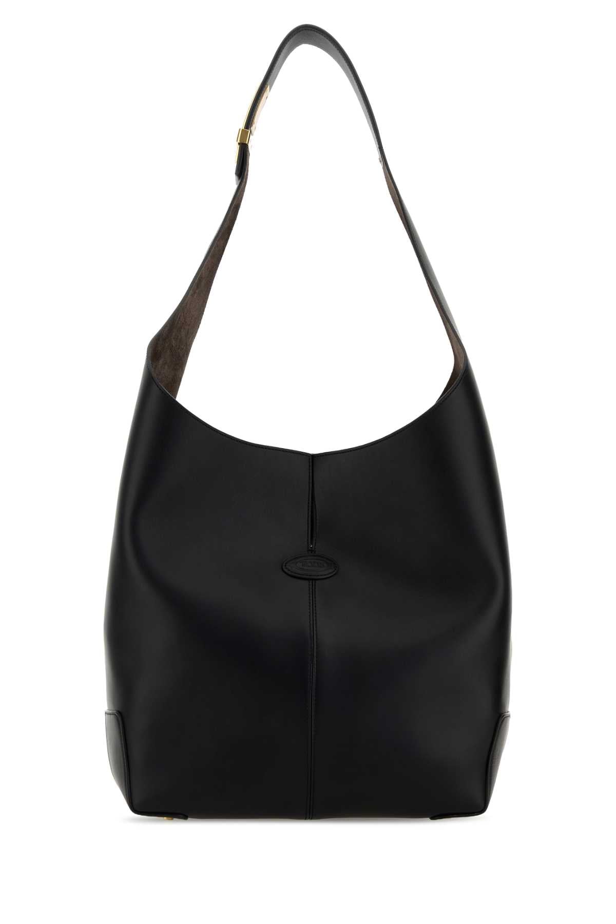 Tods Sacca Shoulder Bag — Black