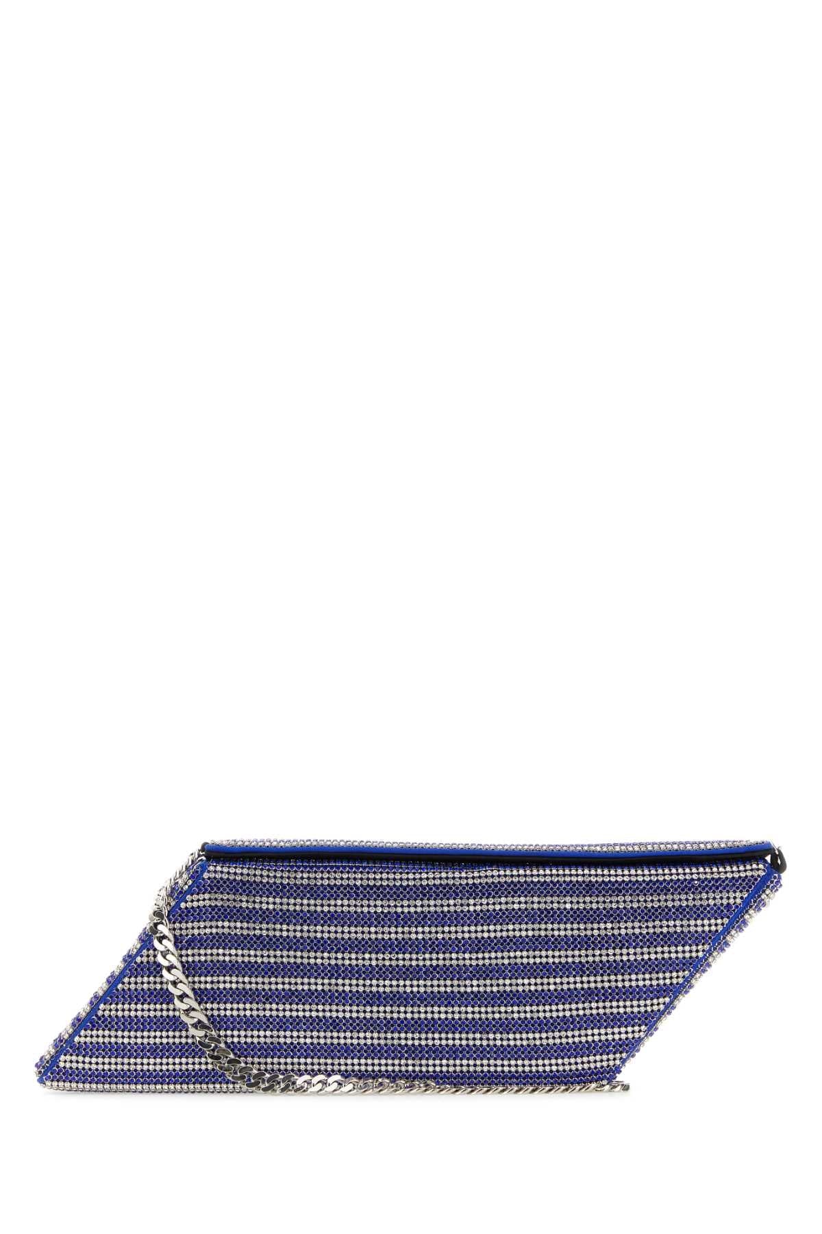 Kara Bag Clutch — Blue