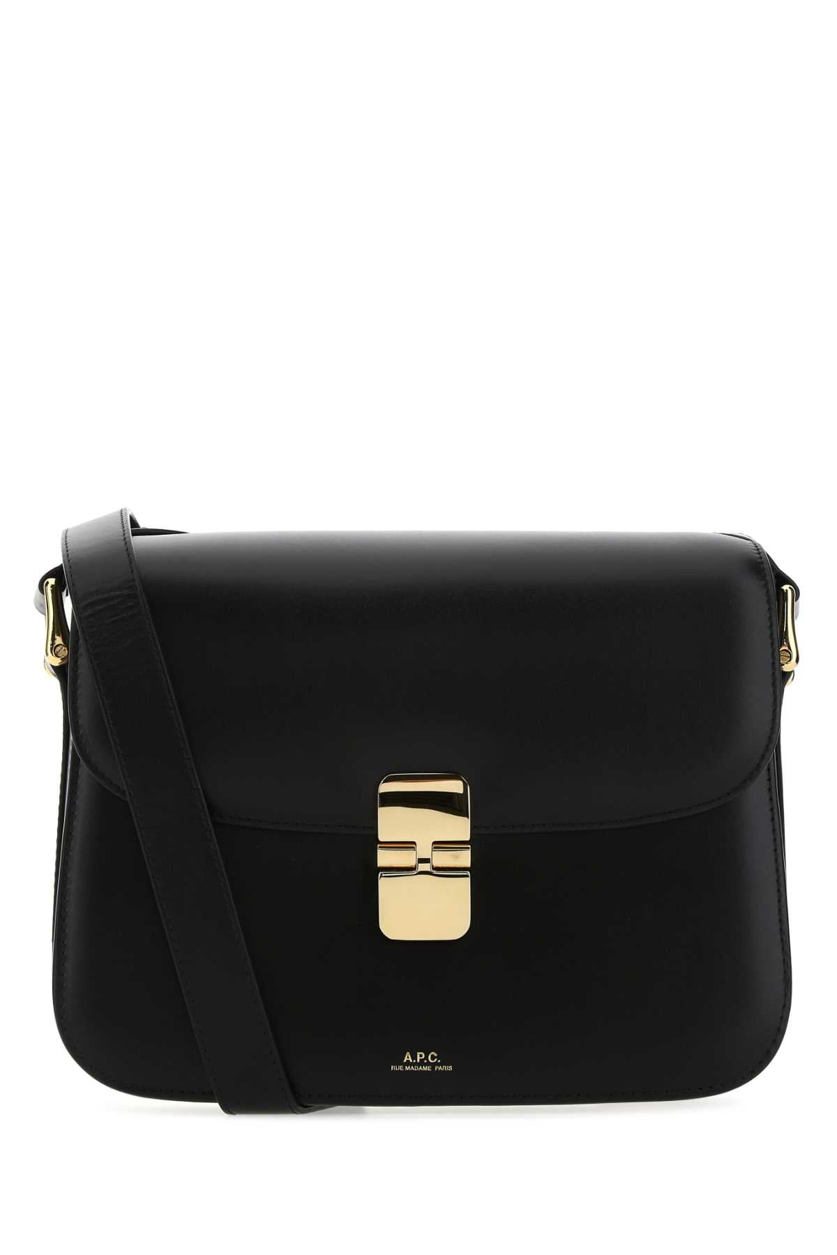 A.p.c. Grace Crossbody Bag — Black Vache