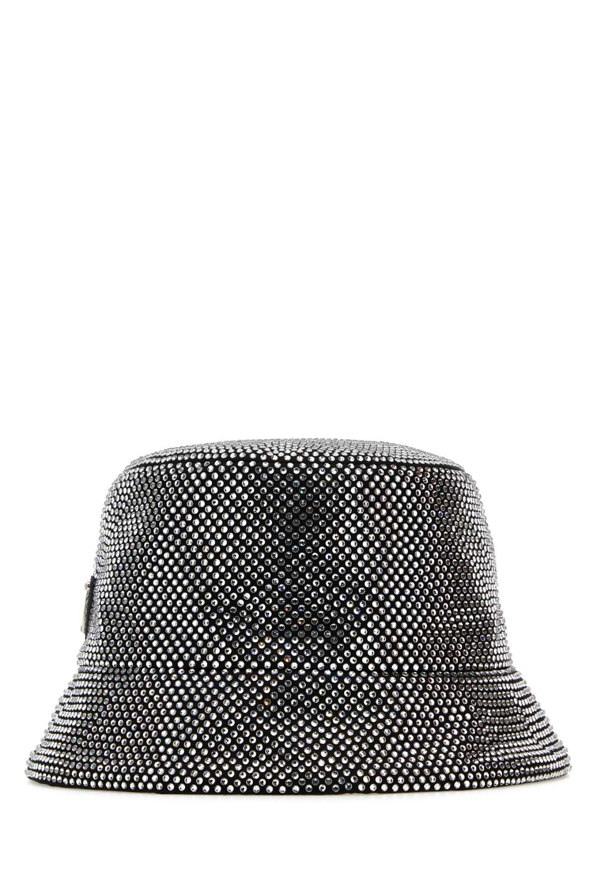 Prada Beauty Bucket Hat — Silver