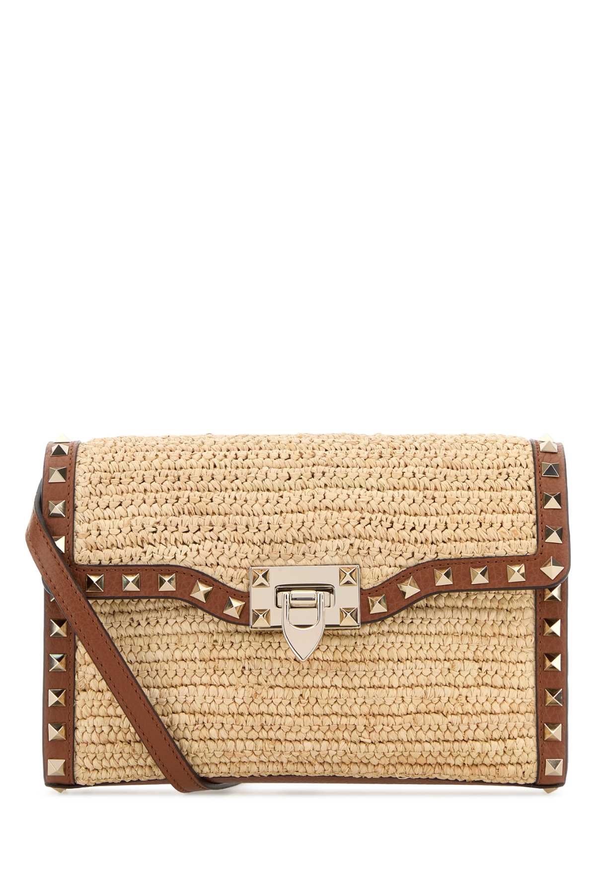 Valentino Garavani Crossbody Bag — Beige