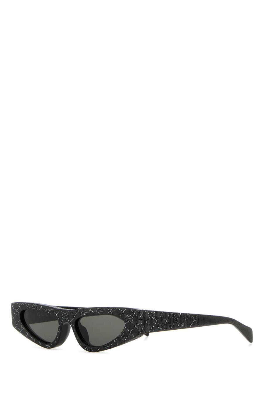 Gucci Embellished Acetate Sunglasses — Black Exterior