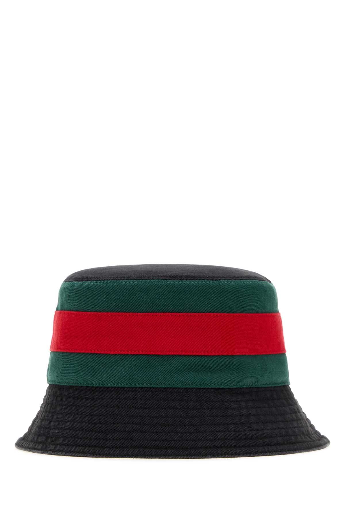 Gucci Hat Bucket — Black Cotton
