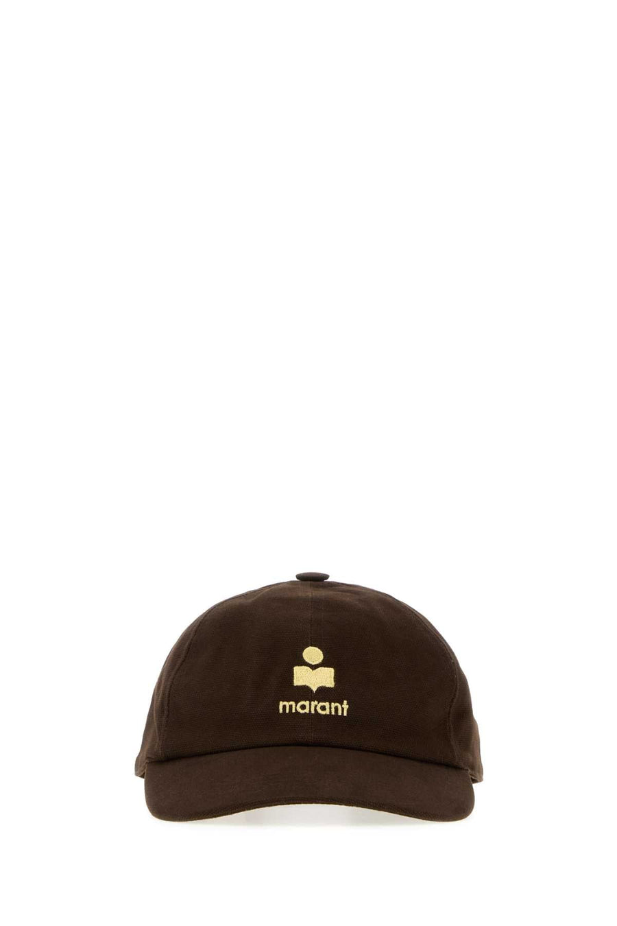 Isabel Marant Tomas-Gz Baseball Cap — Brown Exterior: Cotton Caps