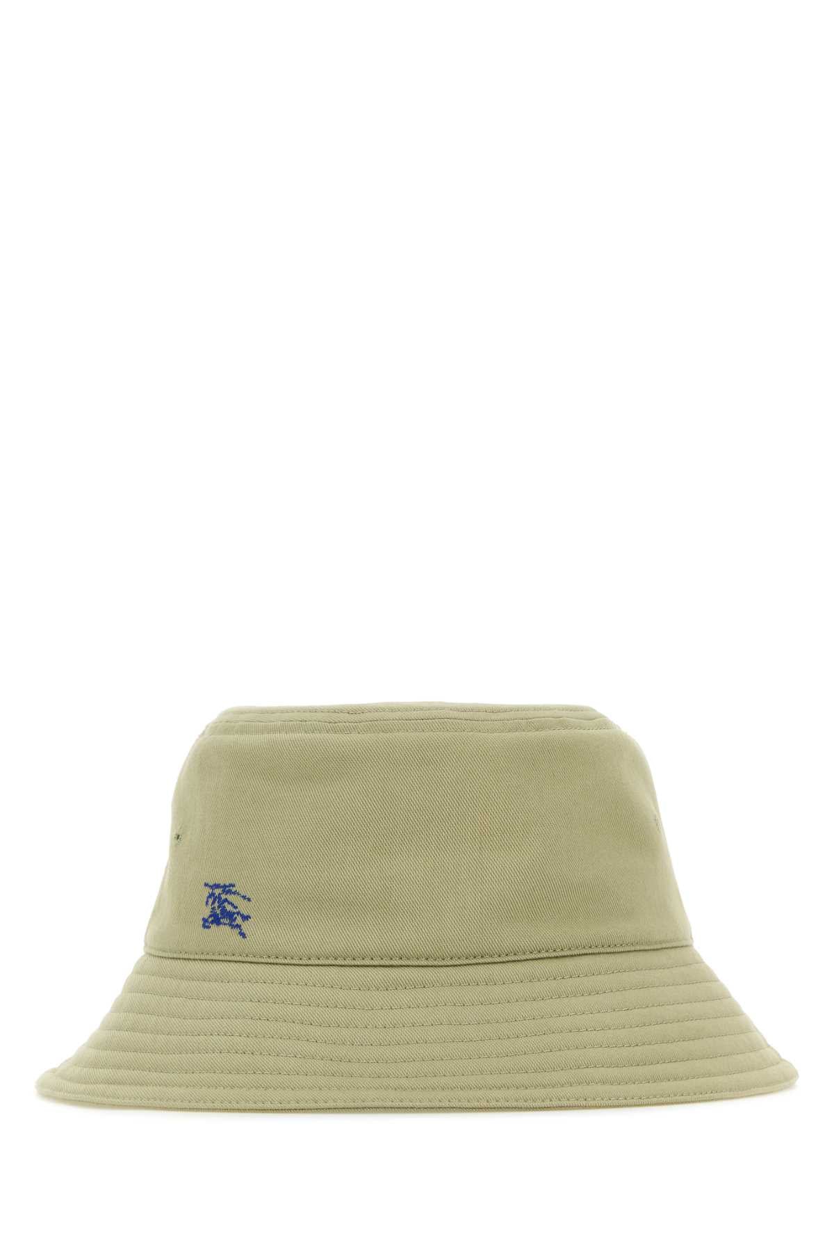 Burberry Cotton Bucket Hat — Beige Exterior