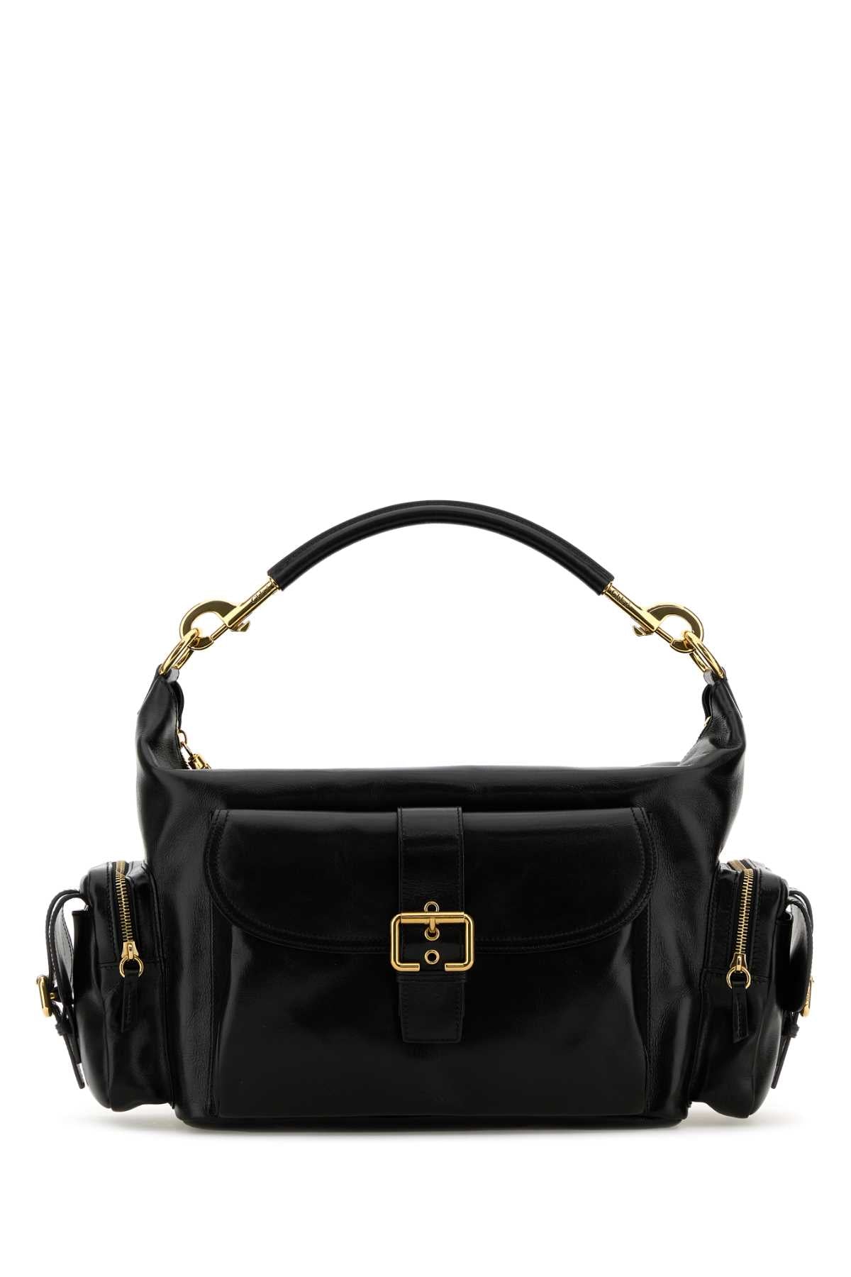 Chloé Camera Shoulder Bag — Black