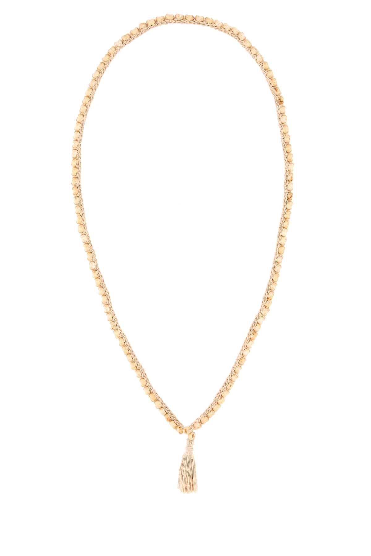 Alanui Necklace — Beige Exterior: Cotton Necklaces