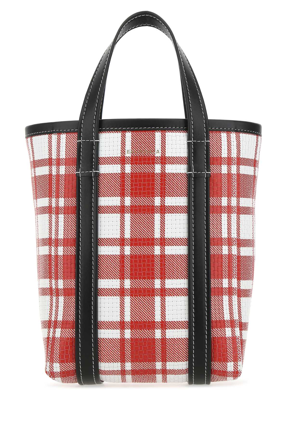 Balenciaga Barbes Tote Bag — Red