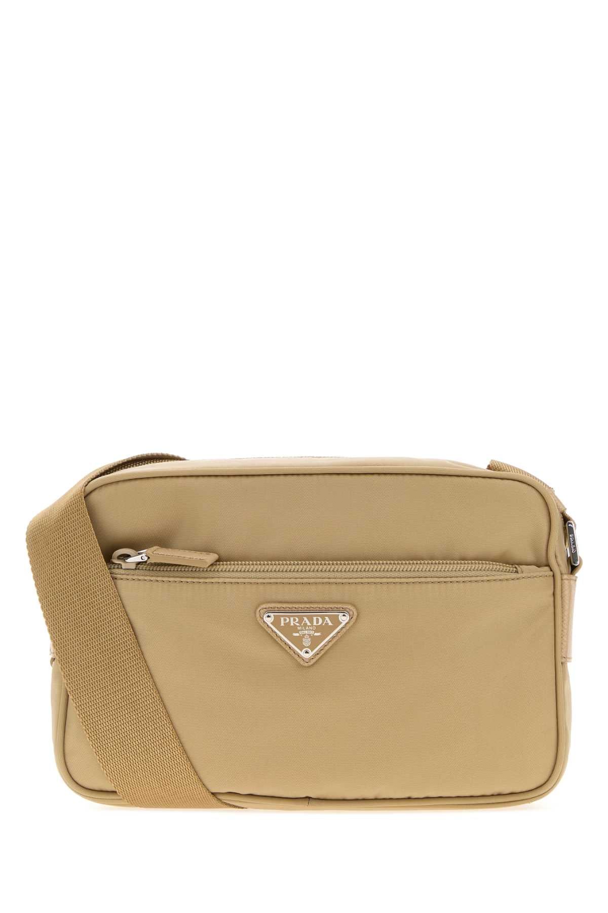 Prada Crossbody Bag — Beige