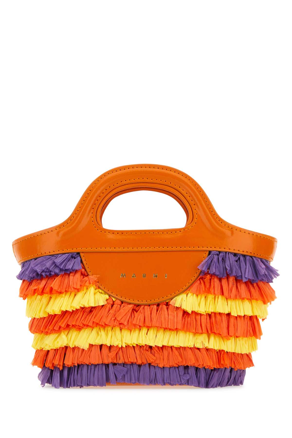 Marni Top Handle Bag — Orange