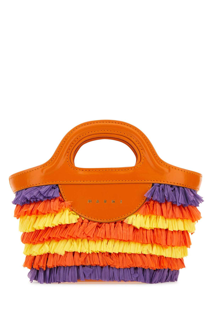 Marni Top Handle Bag — Orange