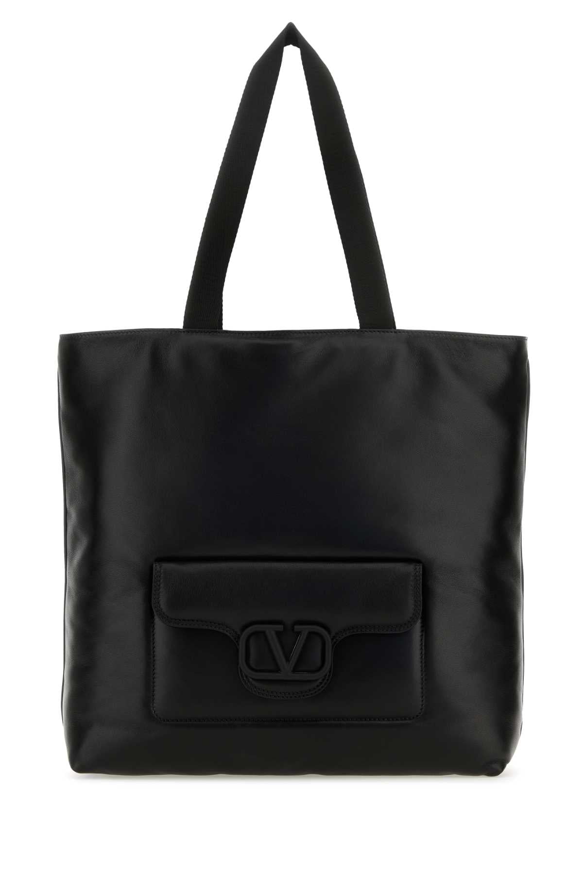 Valentino Garavani Noir Tote Bag — Black