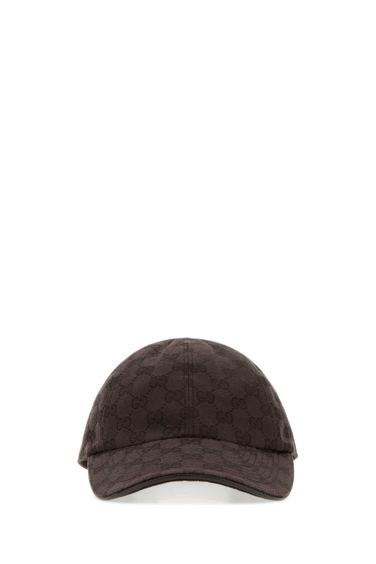 Gucci Hat Gg Fabric Baseball Cap — Brown Pl Pa Co Caps