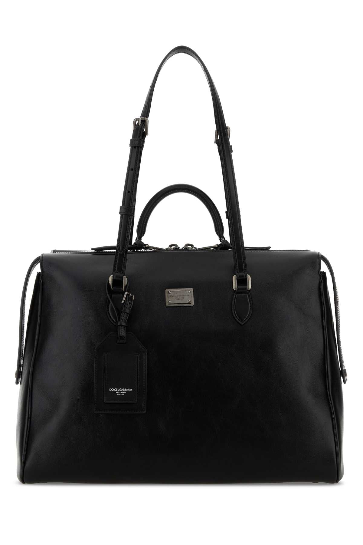 Dolce & Gabbana Vittoria Shoulder Bag — Black