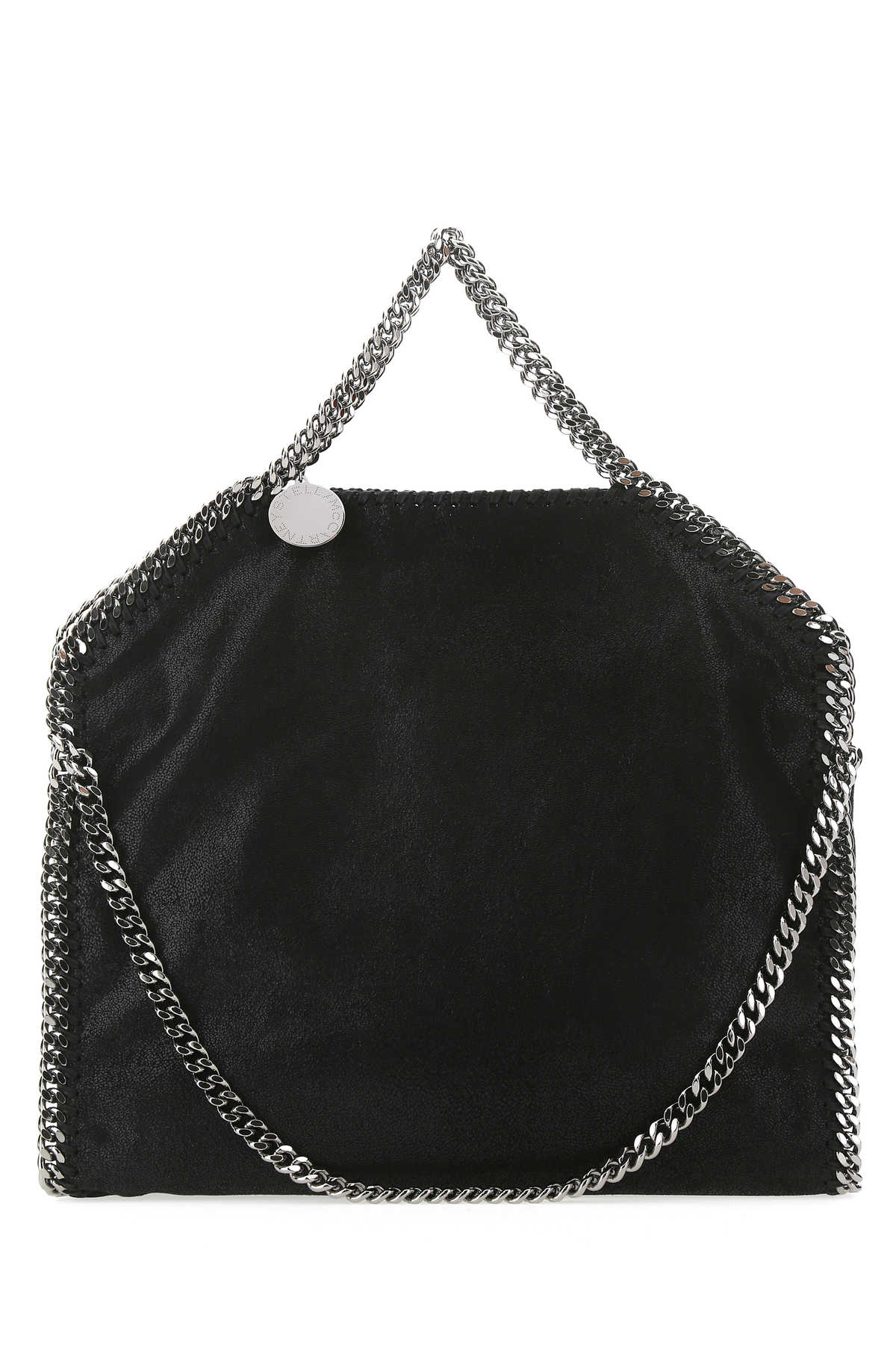 Stella Mccartney Falabella Shoulder Bag — Black Polyester