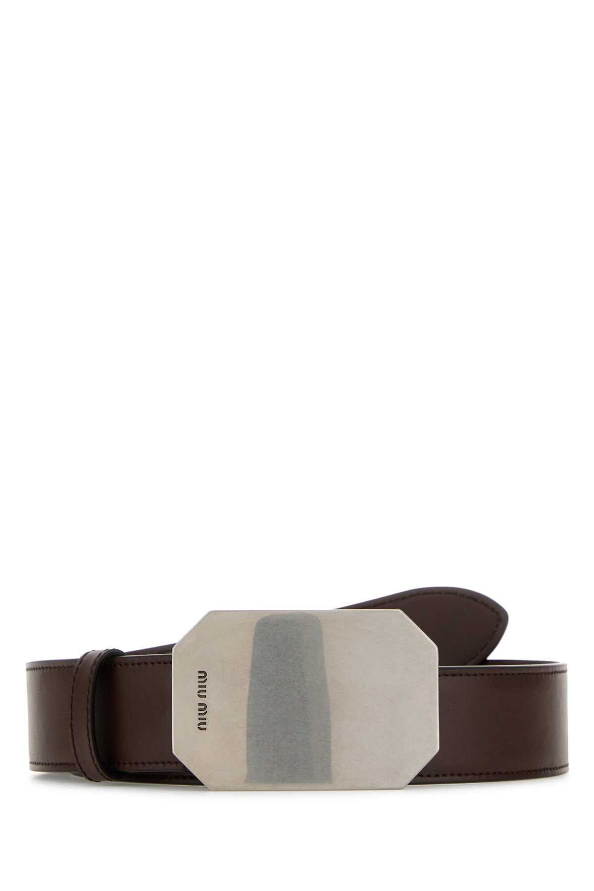 Miu Miu Belt — Brown