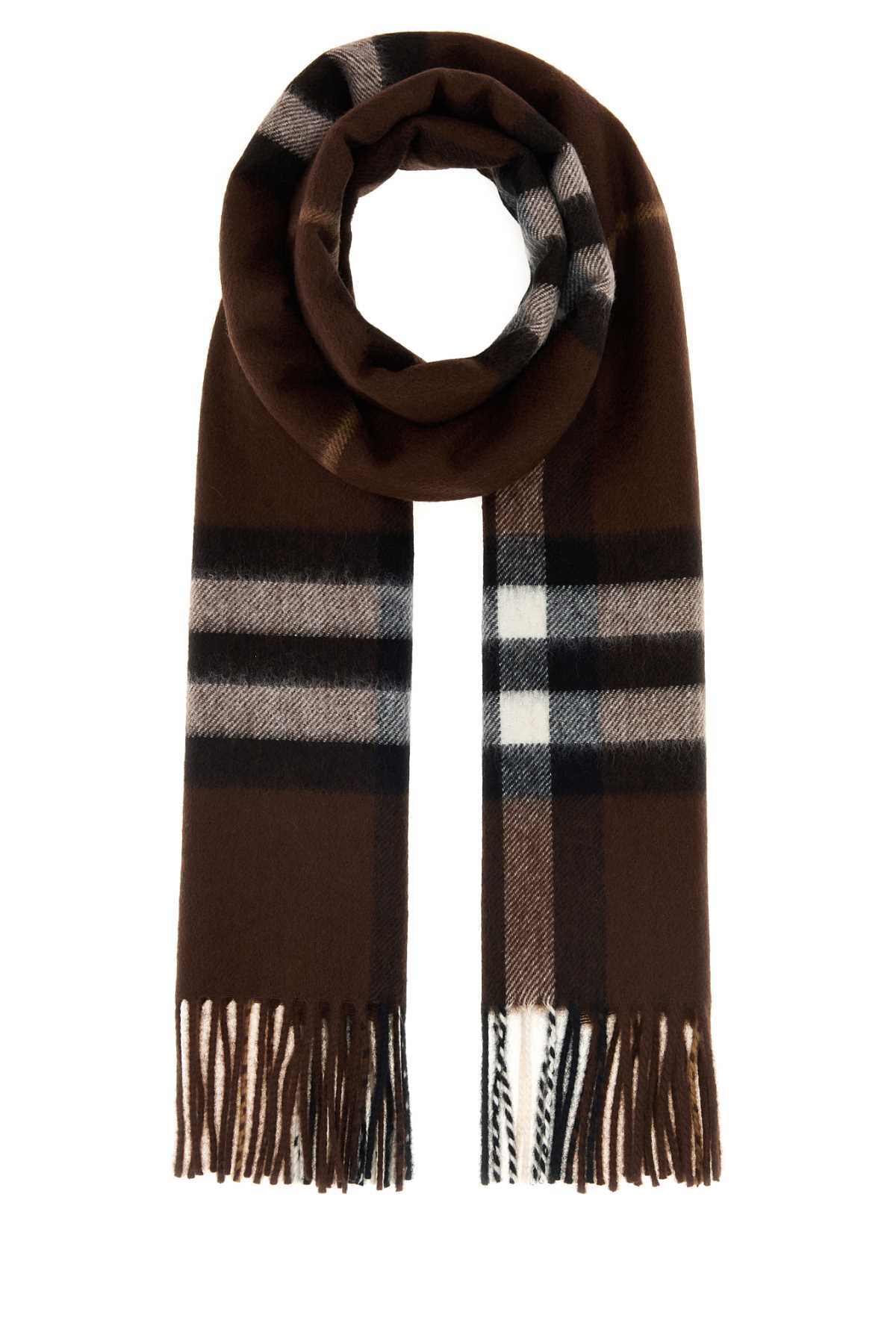 Burberry Giant Scarf — Brown Cashmere Scarfs