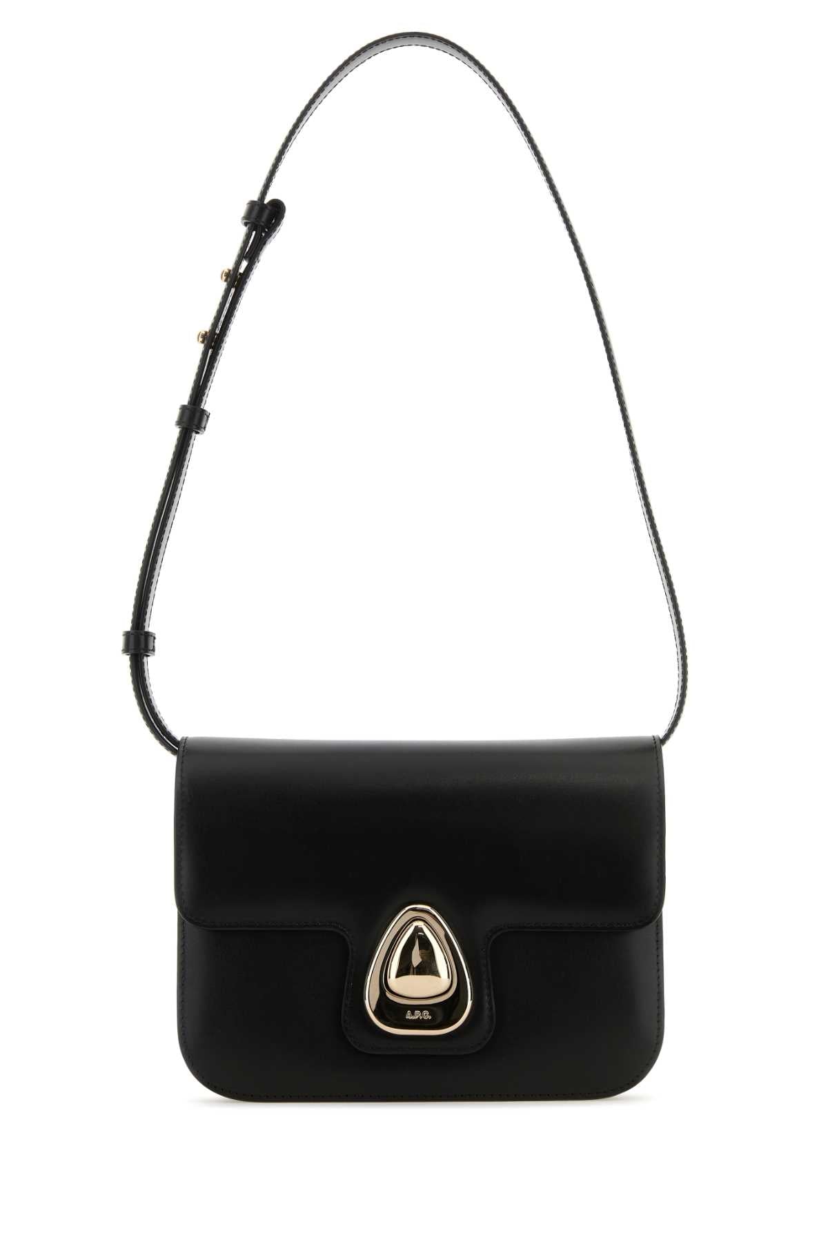 A.p.c. Crossbody Bag — Black Calf