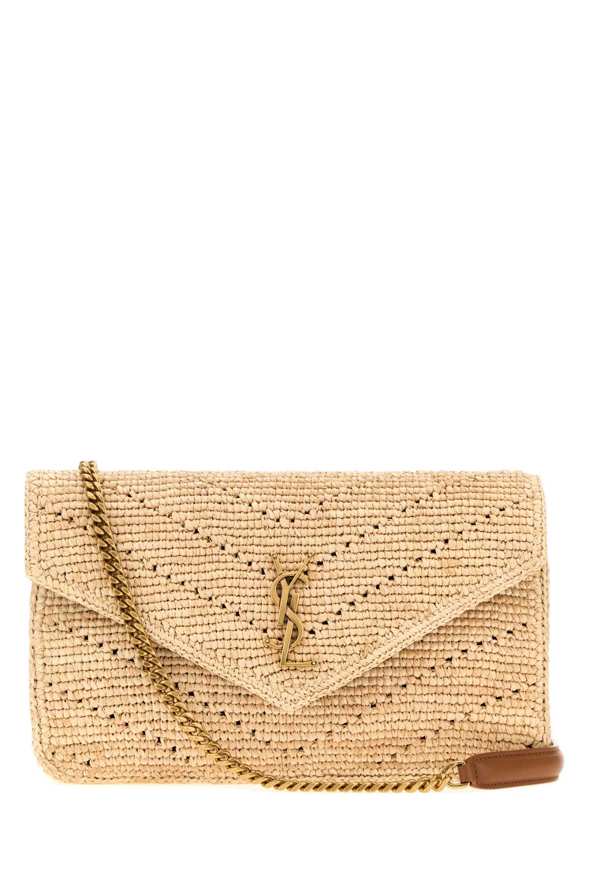 Saint Laurent Loulou Shoulder Bag — Brown