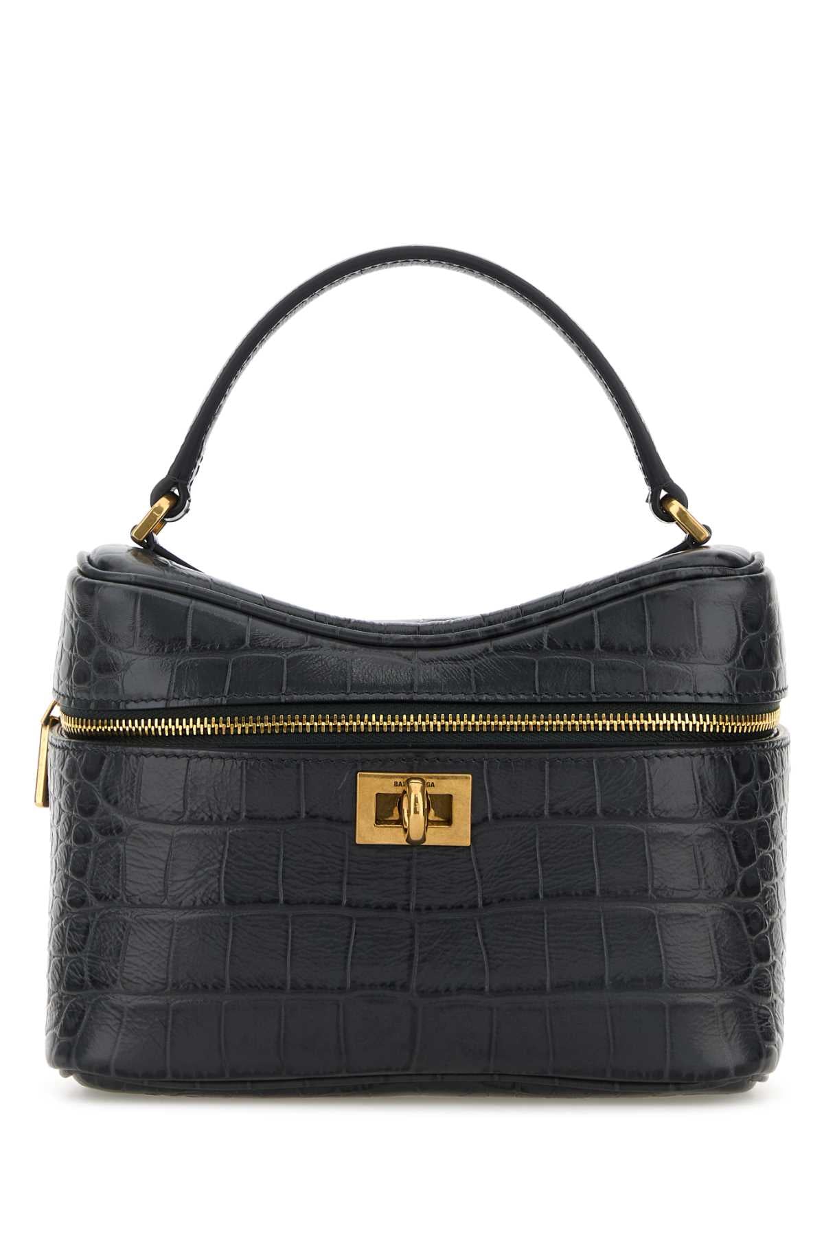 Balenciaga Rodeo Vanity Shoulder Bag — Black